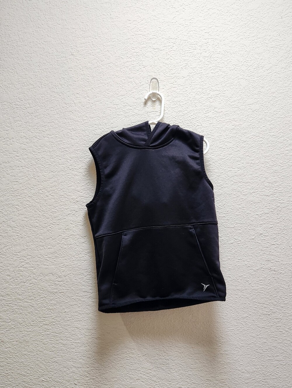 Old Navy Active Go Dry Sleeveless French Terry Pullover Hoodie Vest Small